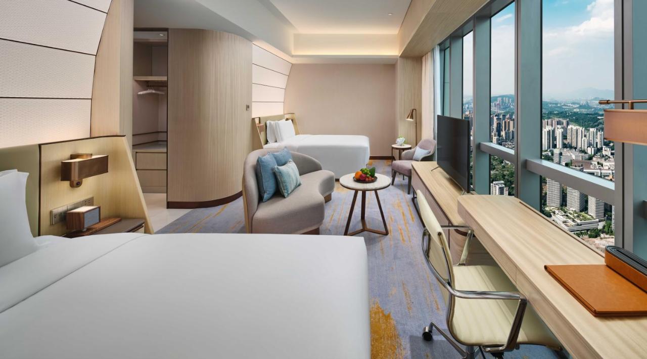 Premium Double Room with Two Double Beds and City View