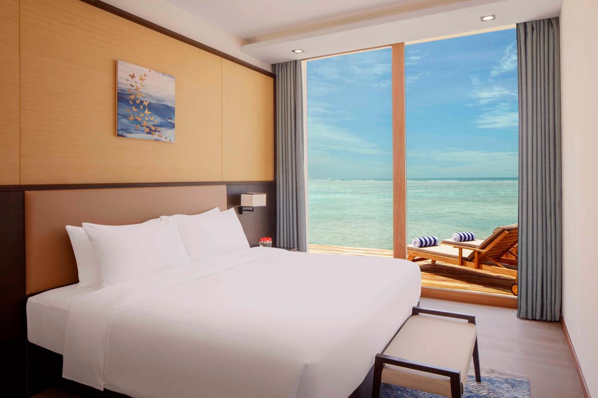 Three Bedroom Water Villa private pool & access to VIP seaplane lounge on arrival $50 Spa credit & kids &,1256554816:JPEG