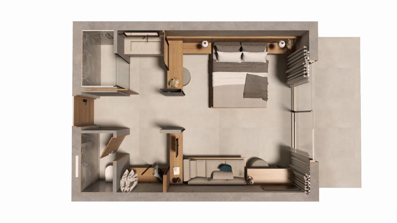Deluxe Kamer met Toegang tot het Zwembad