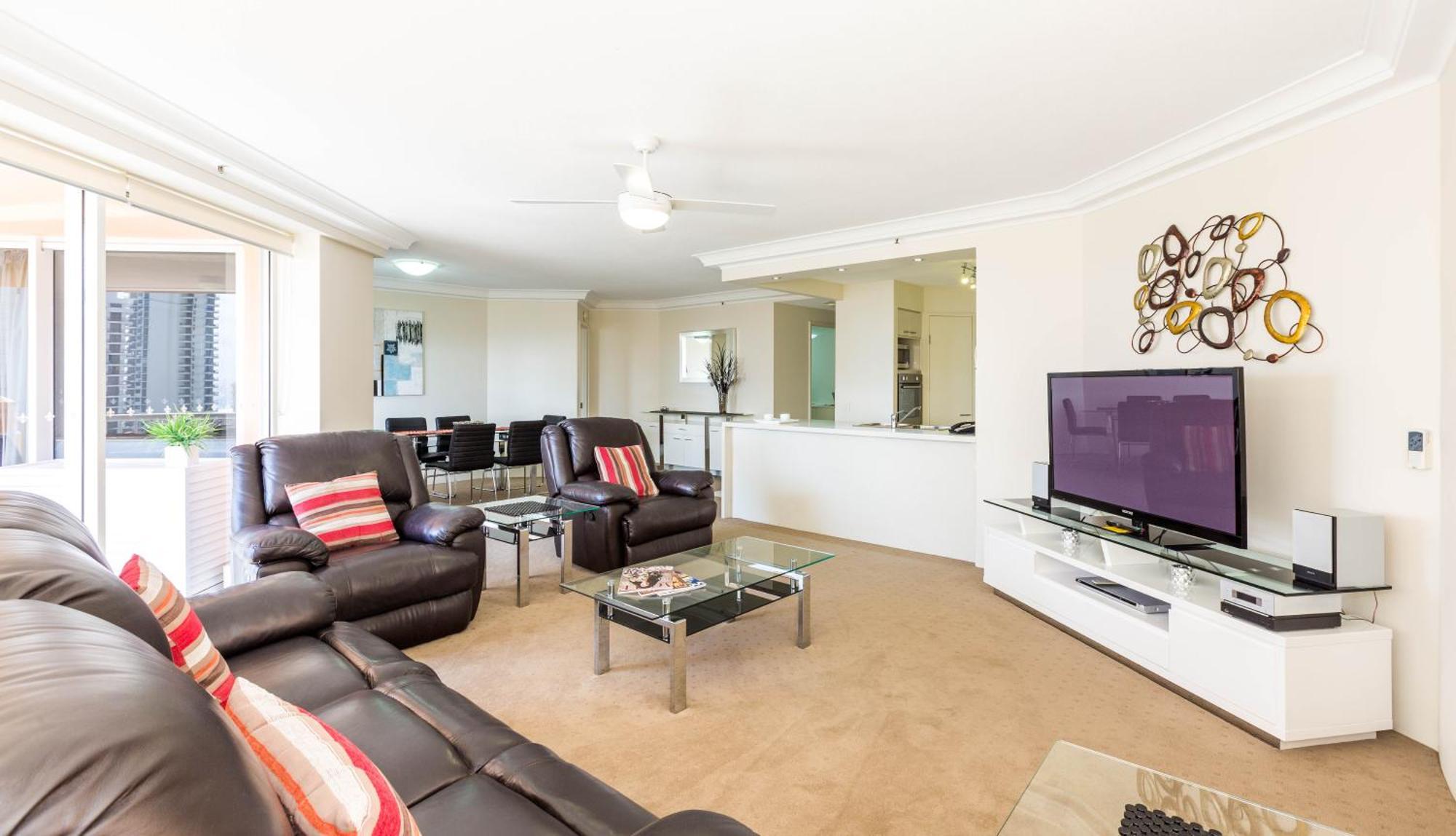 Two-Bedroom Apartment Garden View