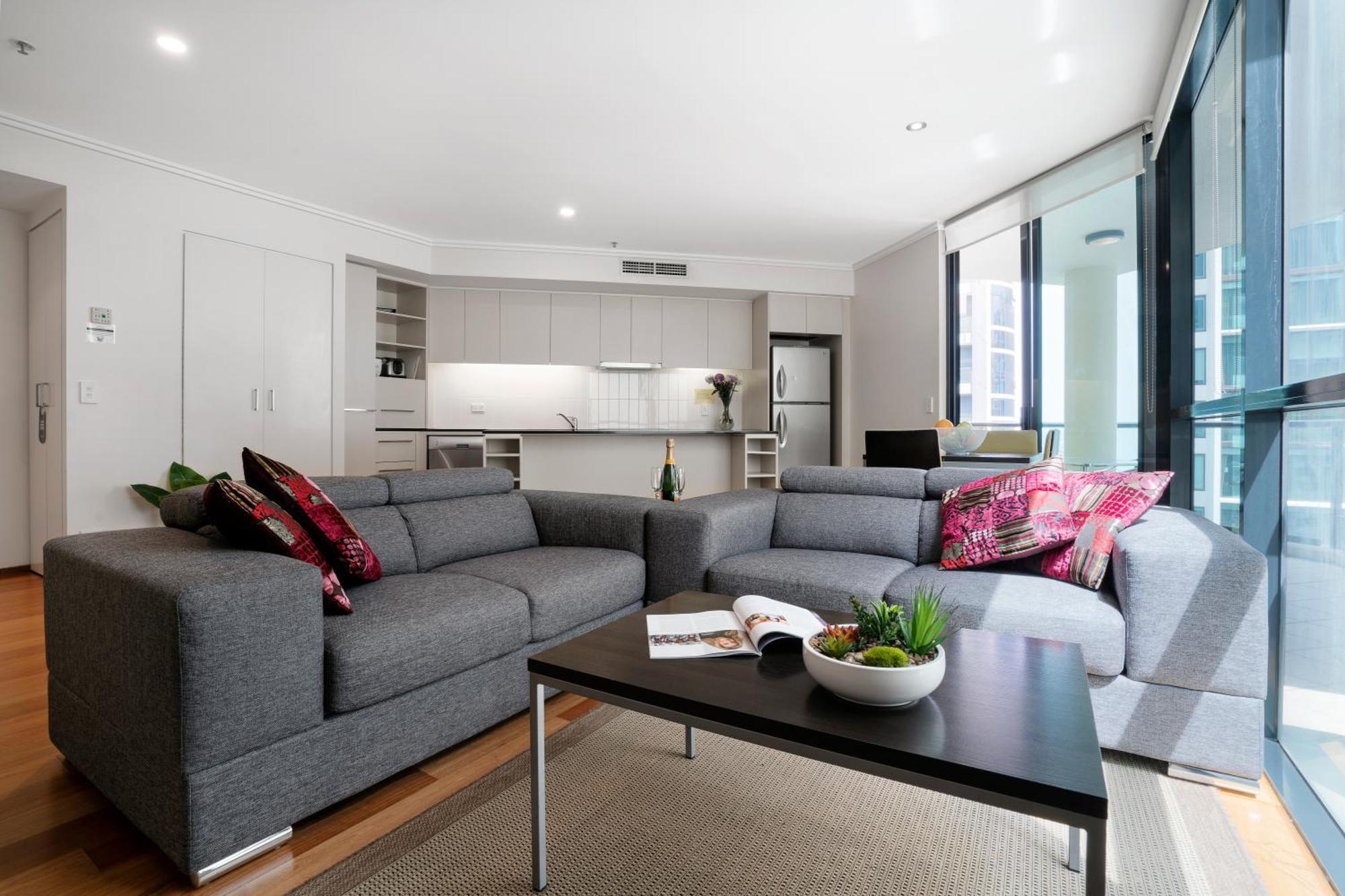 Two-Bedroom Two Bathroom Apartment Balcony
