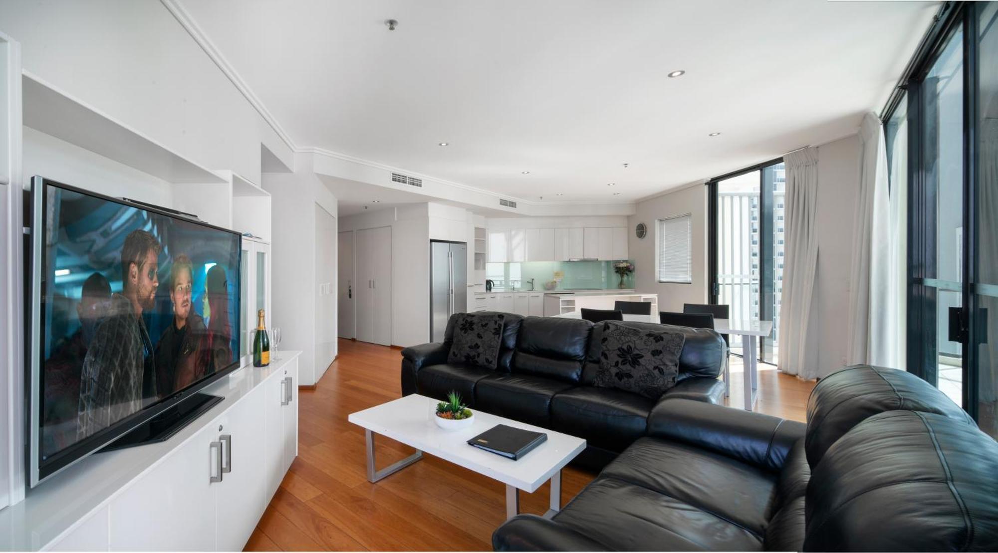 Three-Bedroom Apartment Balcony
