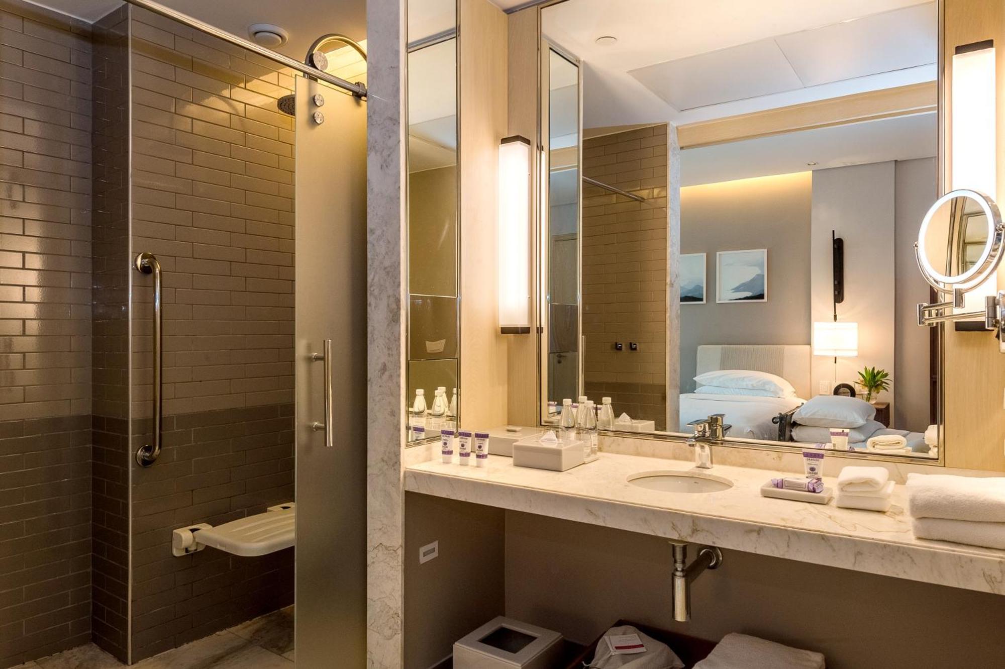 King Room Accessible Shower Disability Access