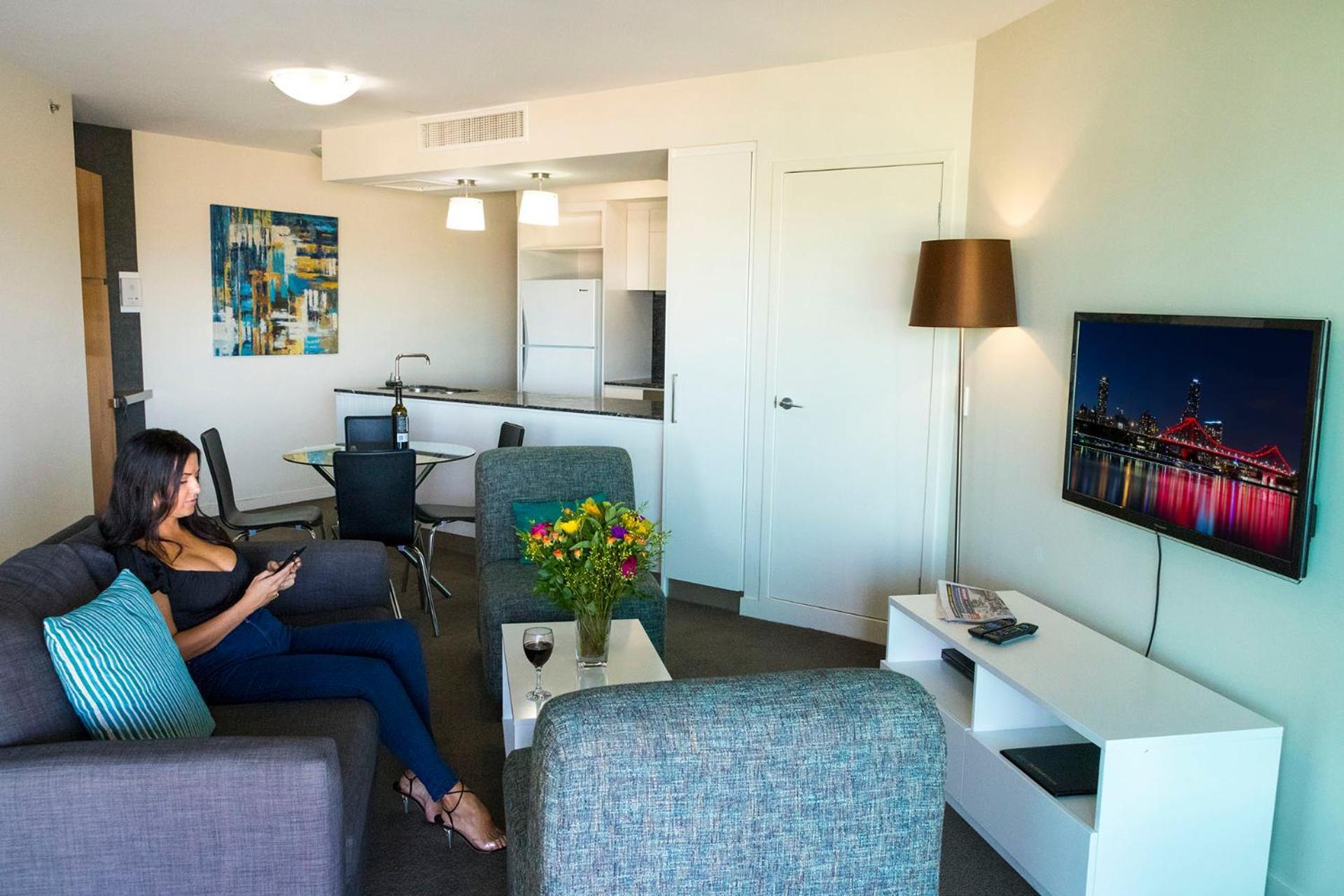 Two-Bedroom Two-Bathroom River View Apartment