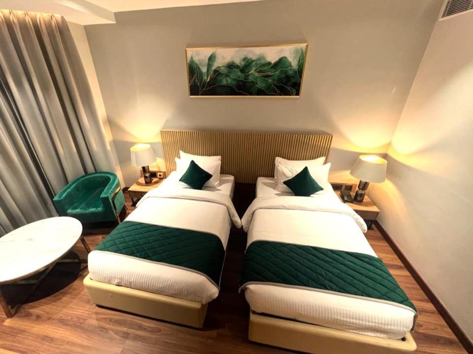 Deluxe Tweepersoonskamer met 2 Aparte Bedden