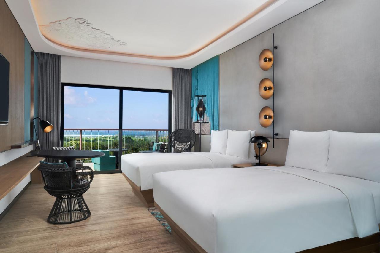 Sea View Deluxe Twin Guest room 2 Double Balcony Scheduled Shuttle to Hotel’s Beach Facility,1617885723:JPEG