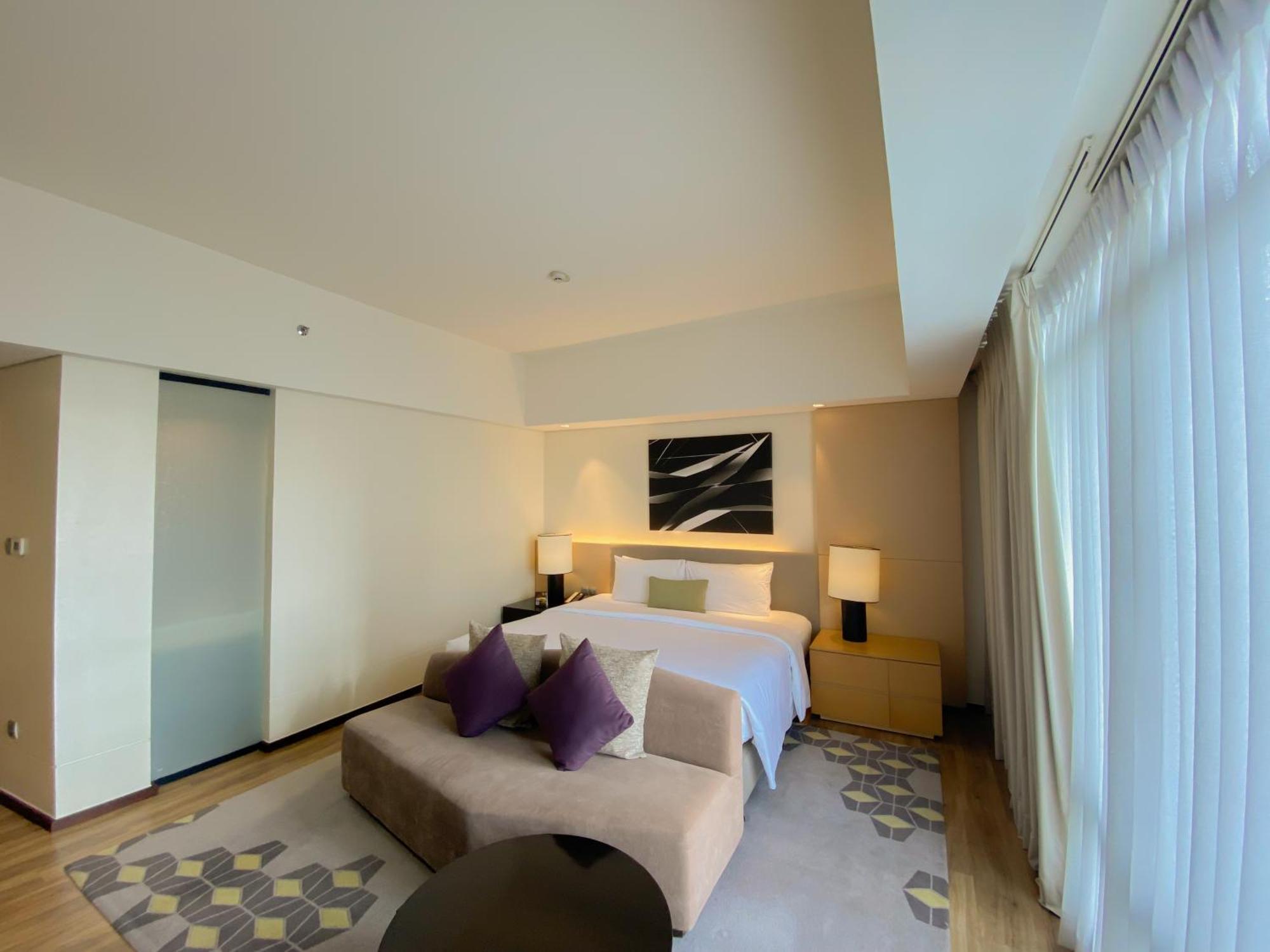 1 King Bed Large Room Lounge Access