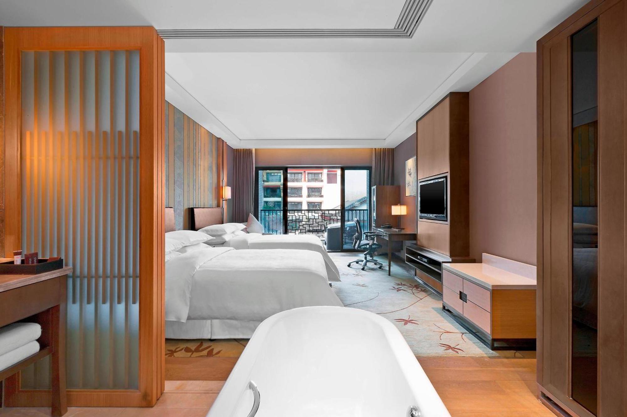 Deluxe Twin Room, Guest room, 2 Double Bed(s)