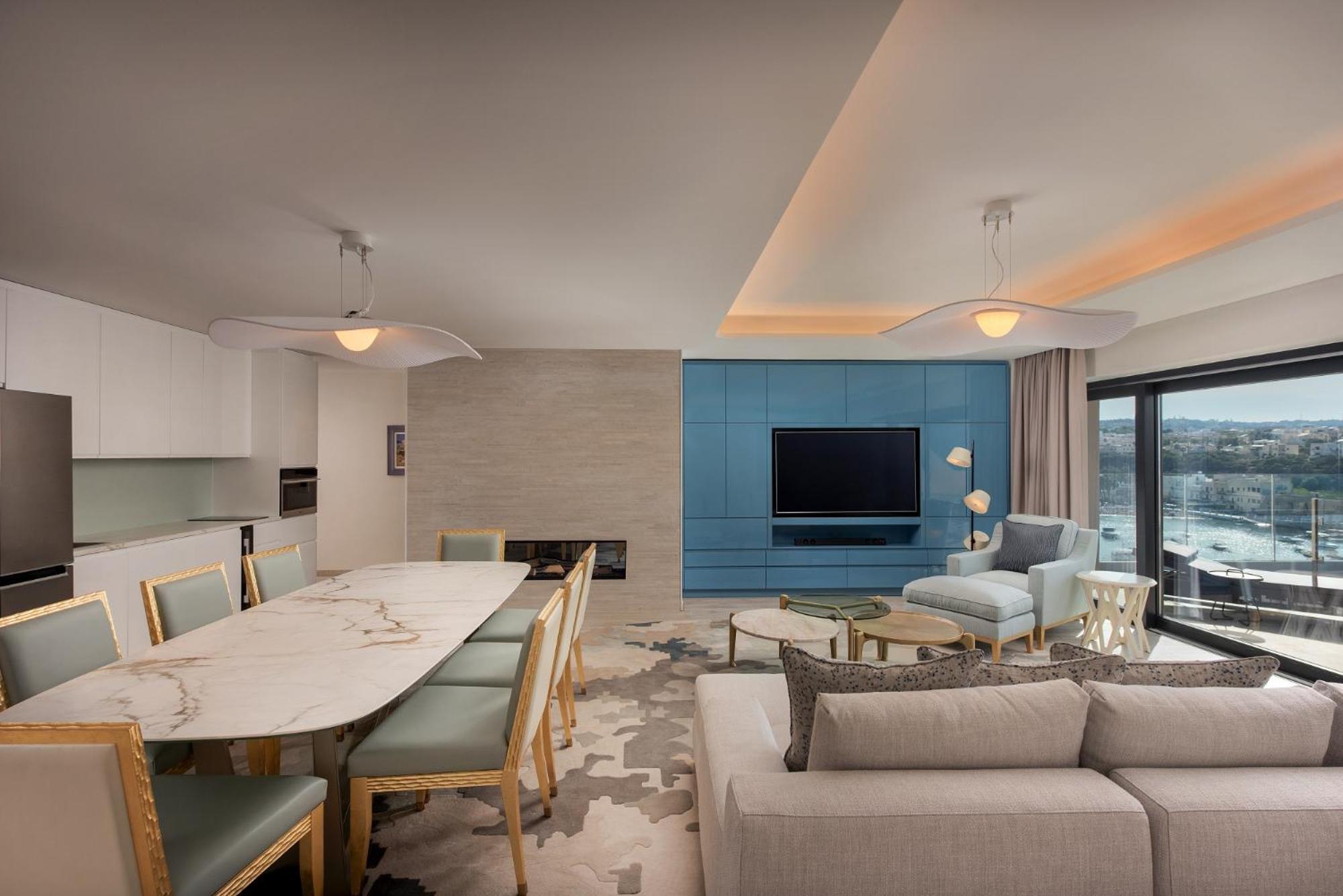 Suite Présidentielle 3 Chambres Penthouse - Vue sur Mer