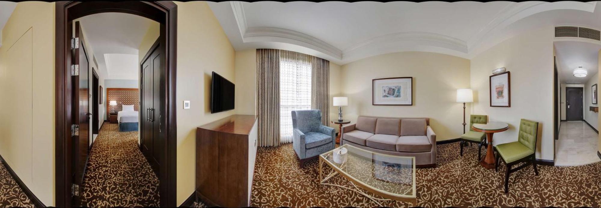 Twin One Bedroom Suite Partial HARAM View