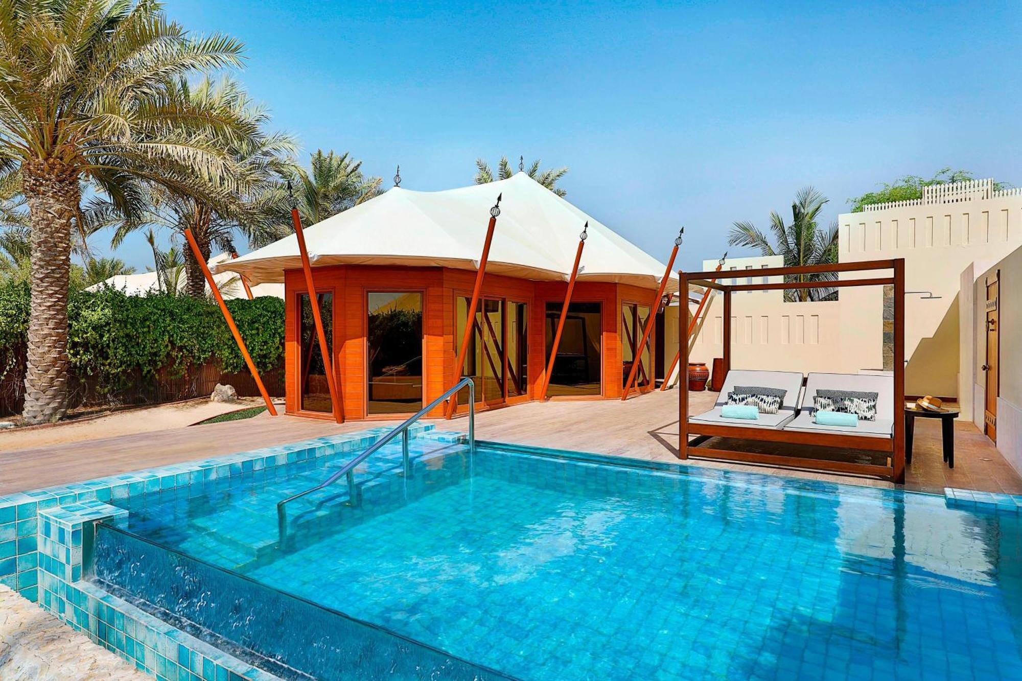 Al Bahar Tented Pool King 1 Bedroom Villa King Sofa bed Beachfront Private pool,1554725224:JPEG