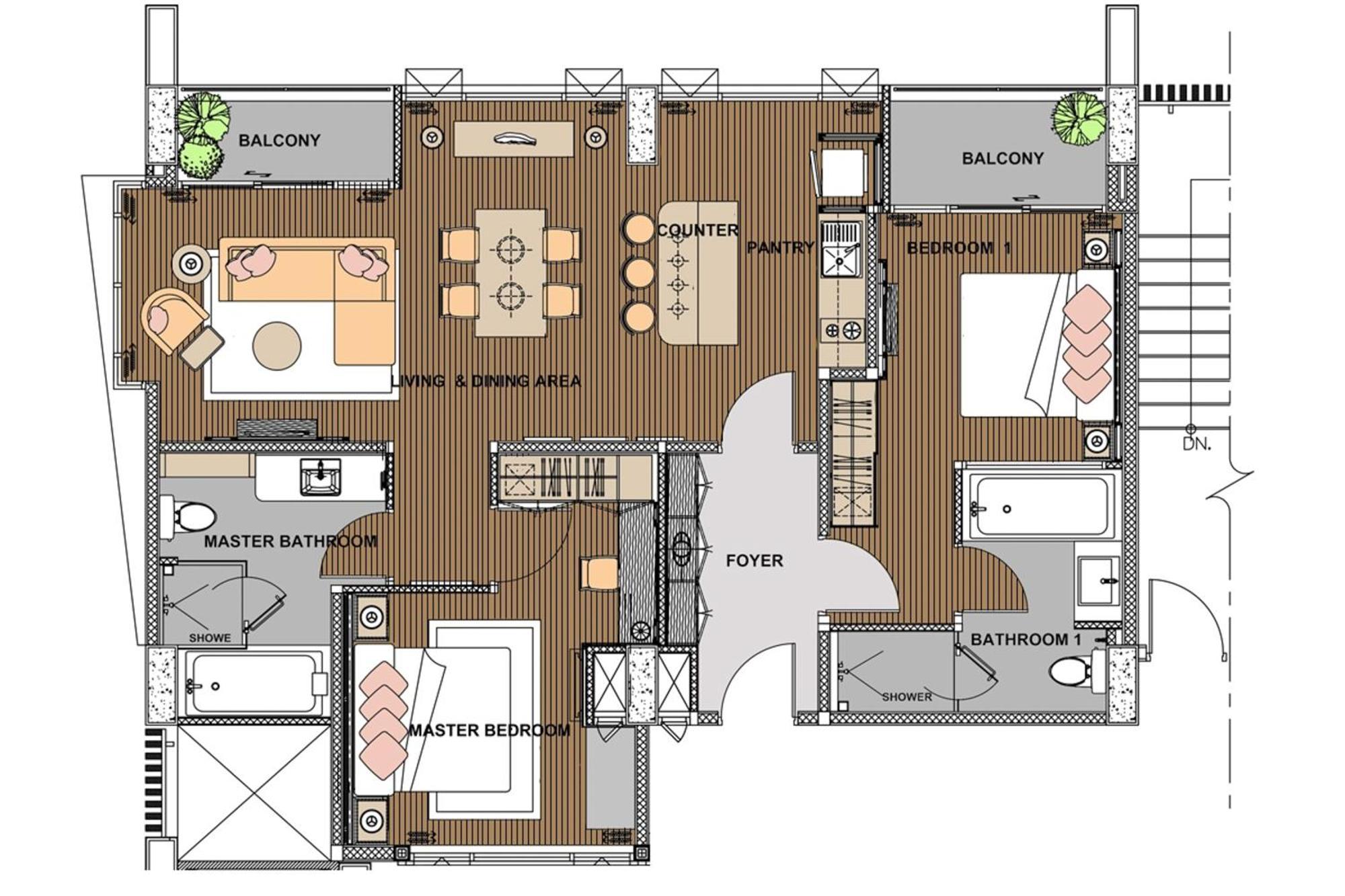 Two-Bedroom Suite