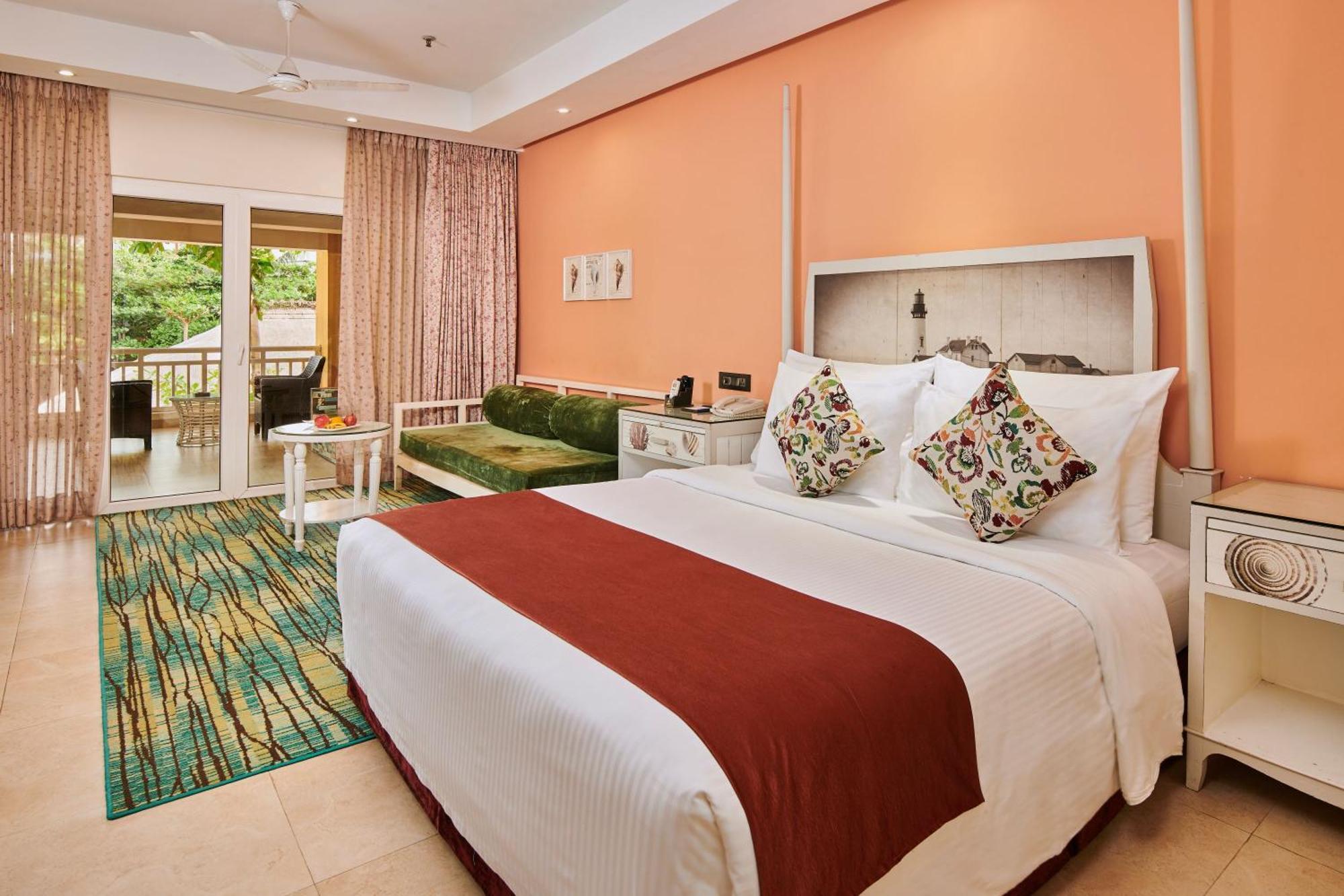 Premium Room Sea View King on Foods & Soft Beverages* | Discounts on Laundry Services* | INR 500 spa credit during your on selective Massage services TnC Apply* | Minibar 2 cans of soft Beverages Once on Arrival