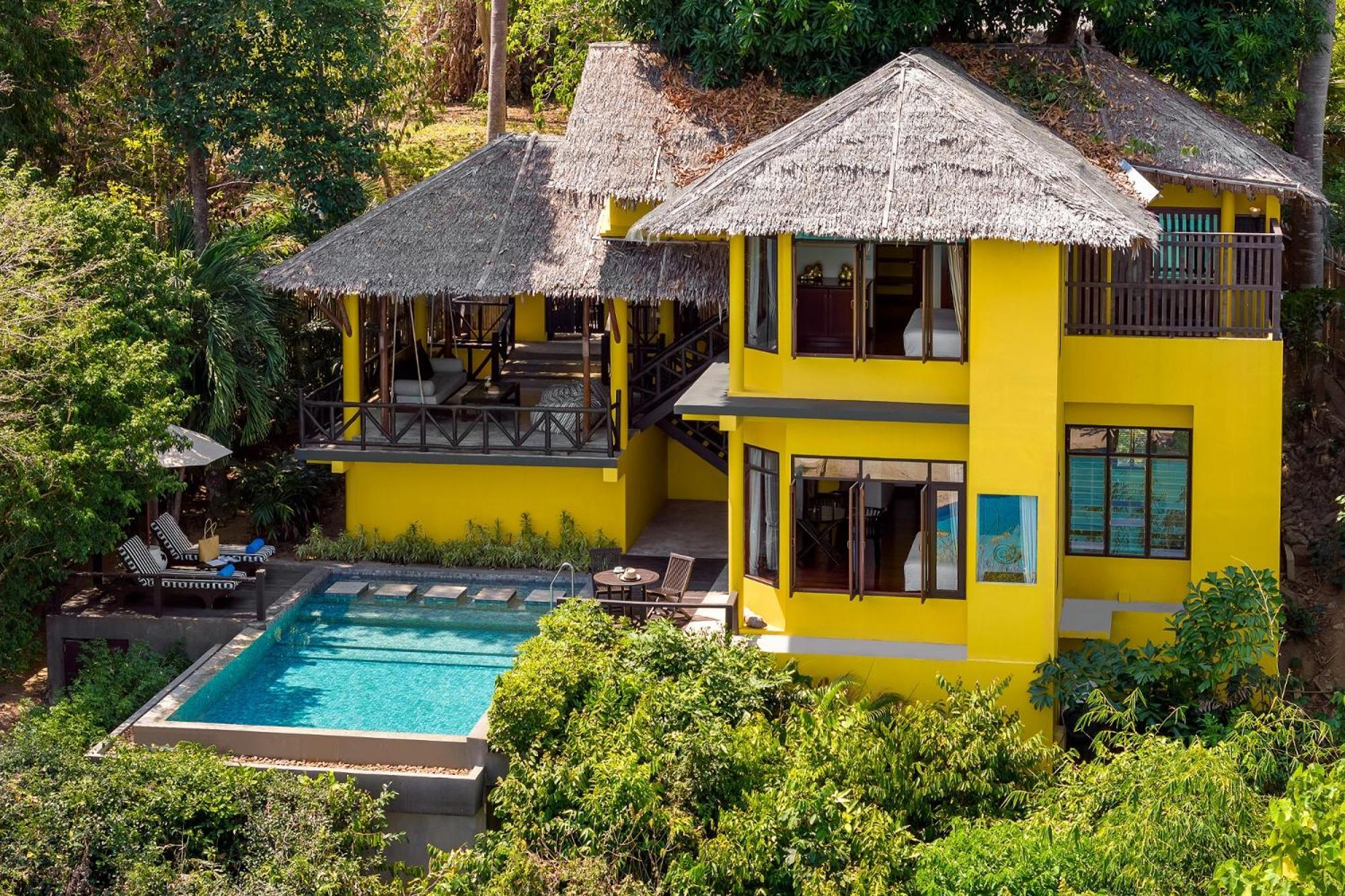 Two Bedroom Oceanview Hillside Pool Villa