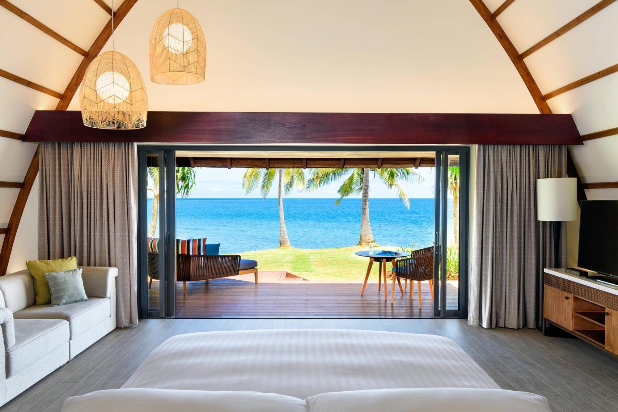 Villa Bure Royal frente al mar con terraza - 1 cama extragrande