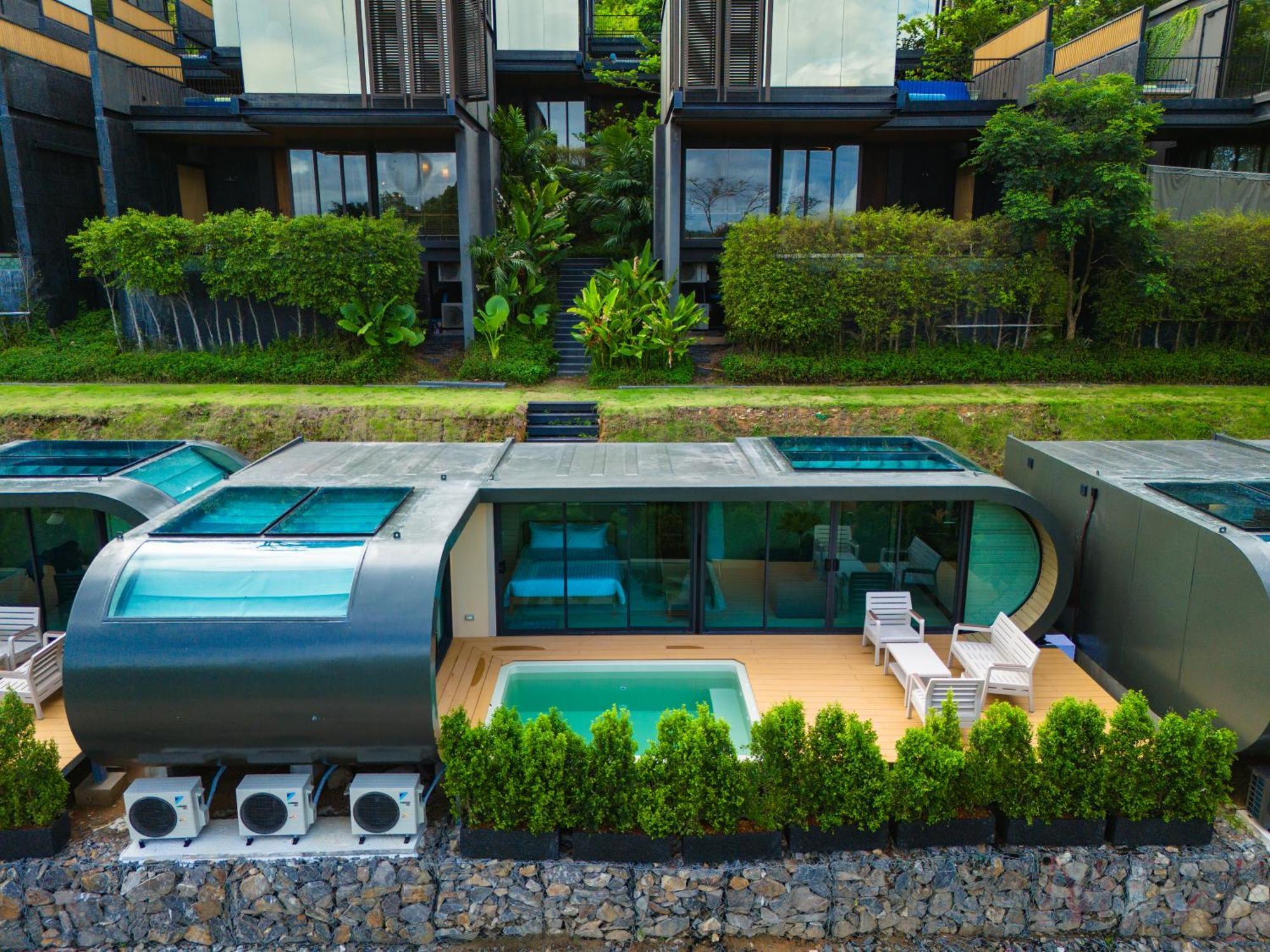 2 Bedrooms Modular Cabin Private Pool