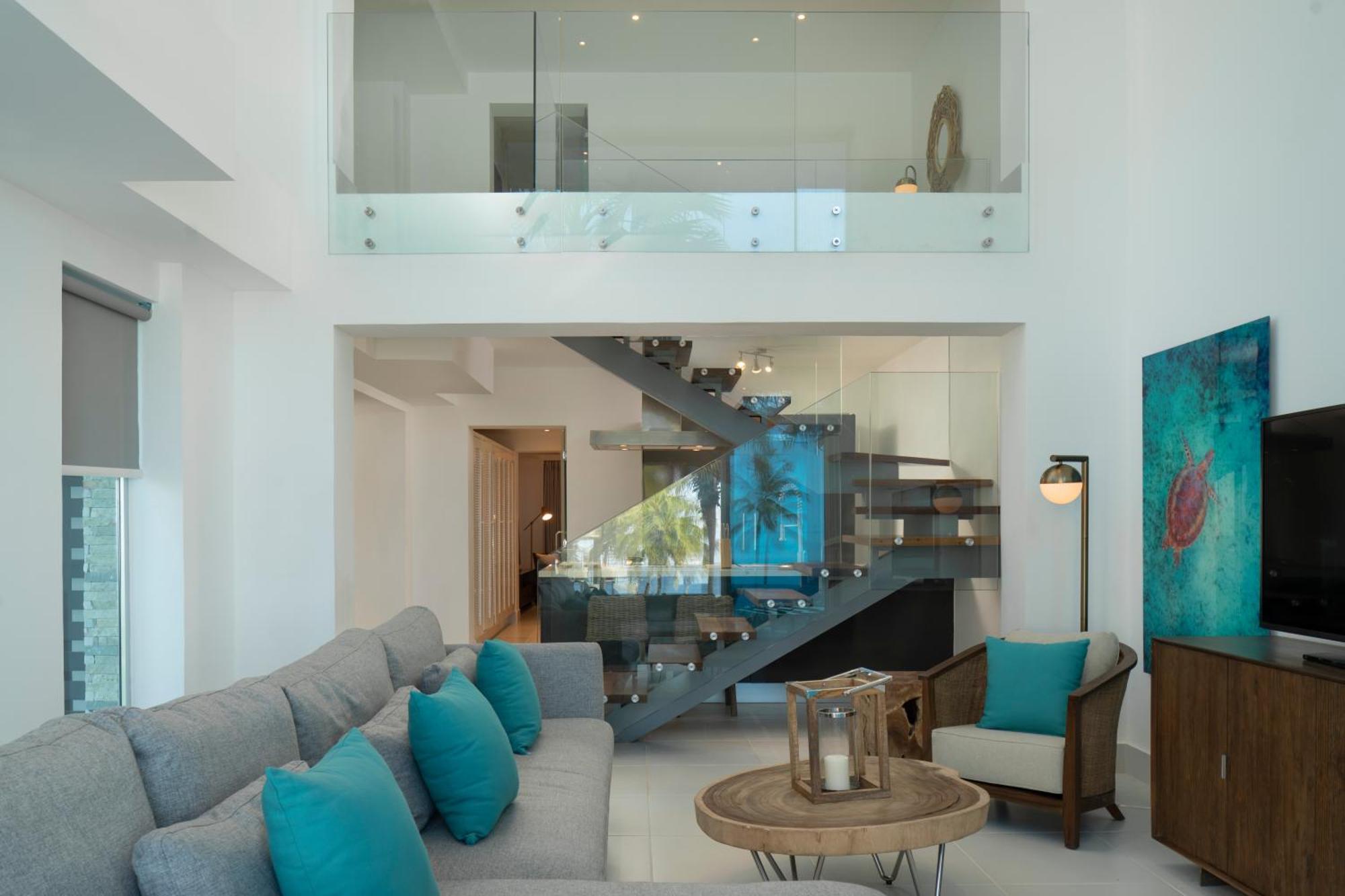 Two-Bedroom Duplex Suite Balcony Ocean View