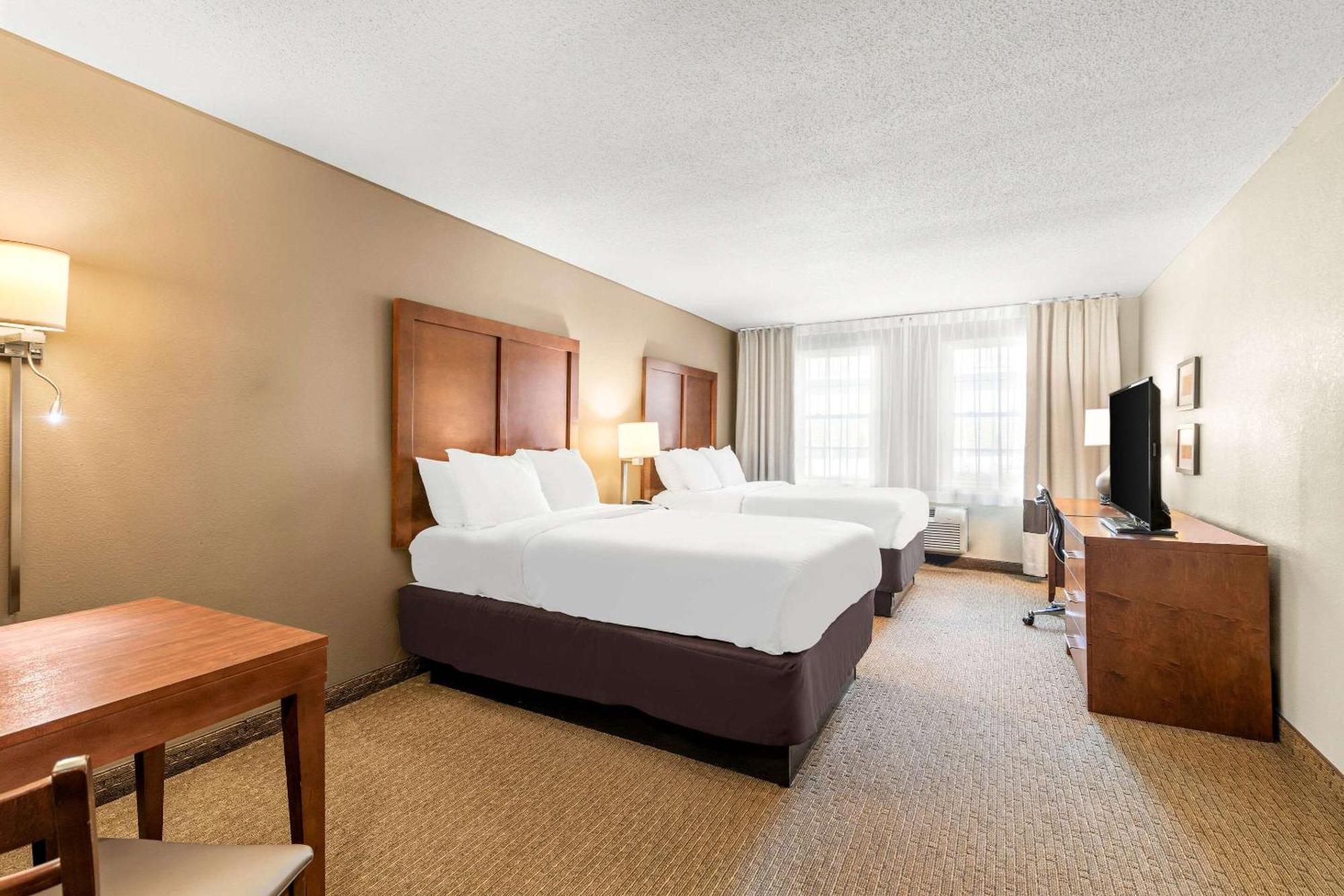 Standard Double Room Two Double Beds Non-Smoking