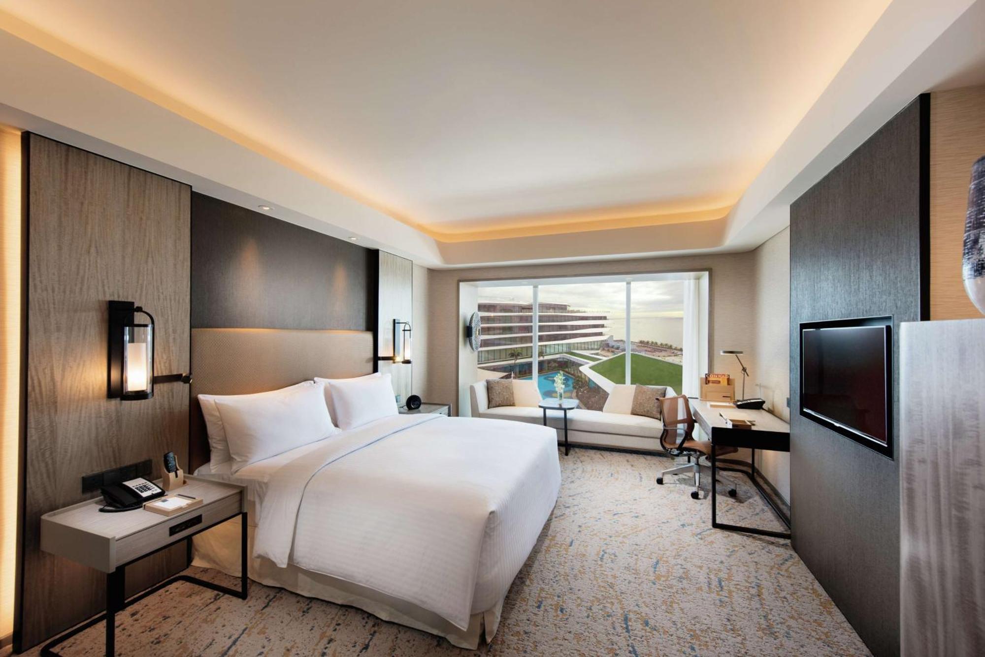Deluxe King Room Pool View Partial Bay View