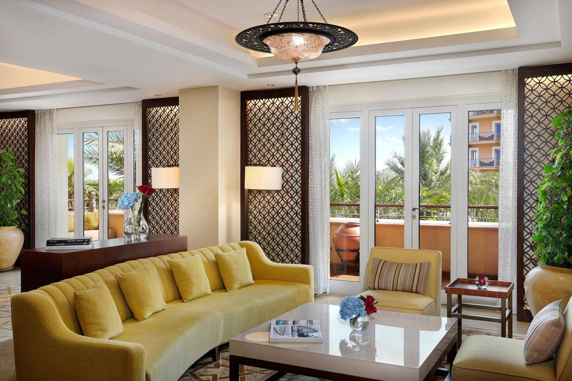 One Bedroom Suite, Two Balconies with Garden View, Living Room,1615382539:JPEG