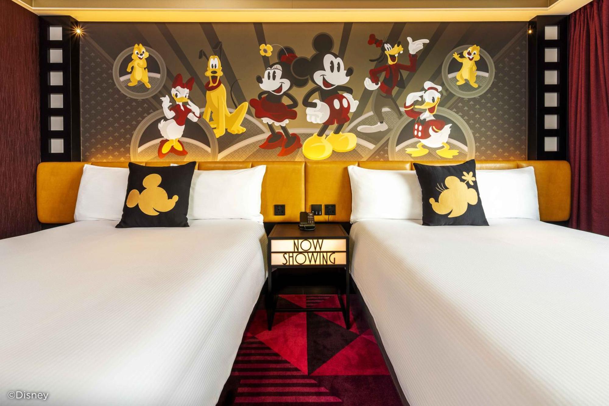 "Mickey Friends" Standard Room King Bed or Two Double Beds