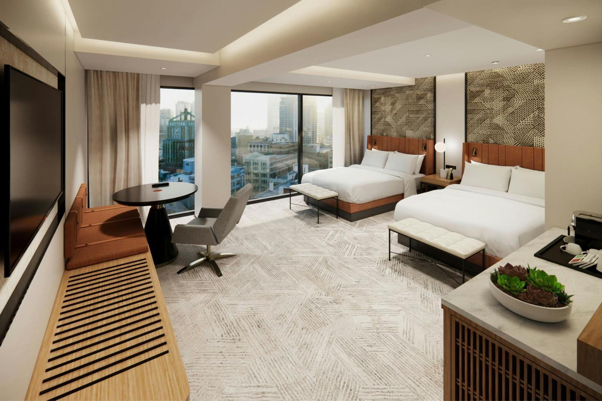 Signature Queen Room Two Queen Beds City View