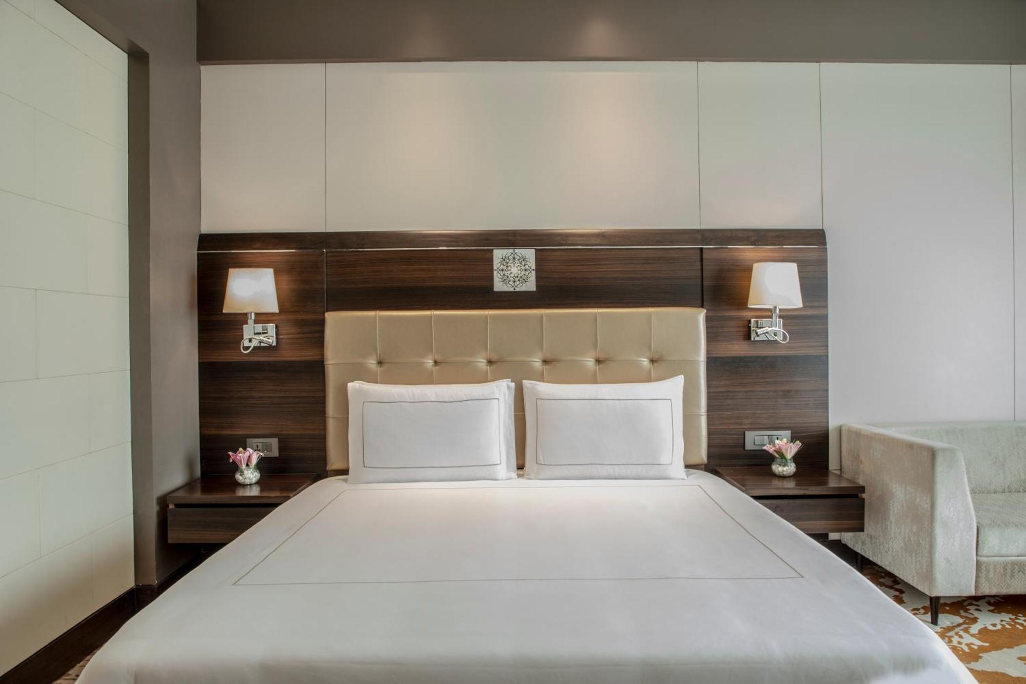 Deluxe King Room Bed on food beverages laundry spa