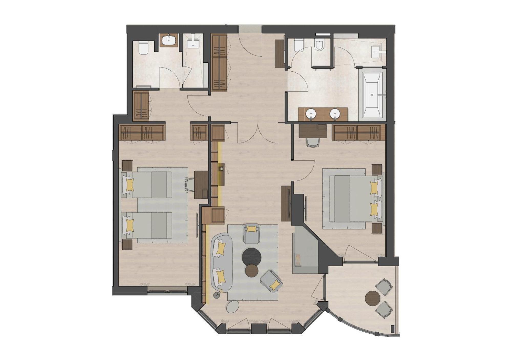 Two-Bedroom Suite