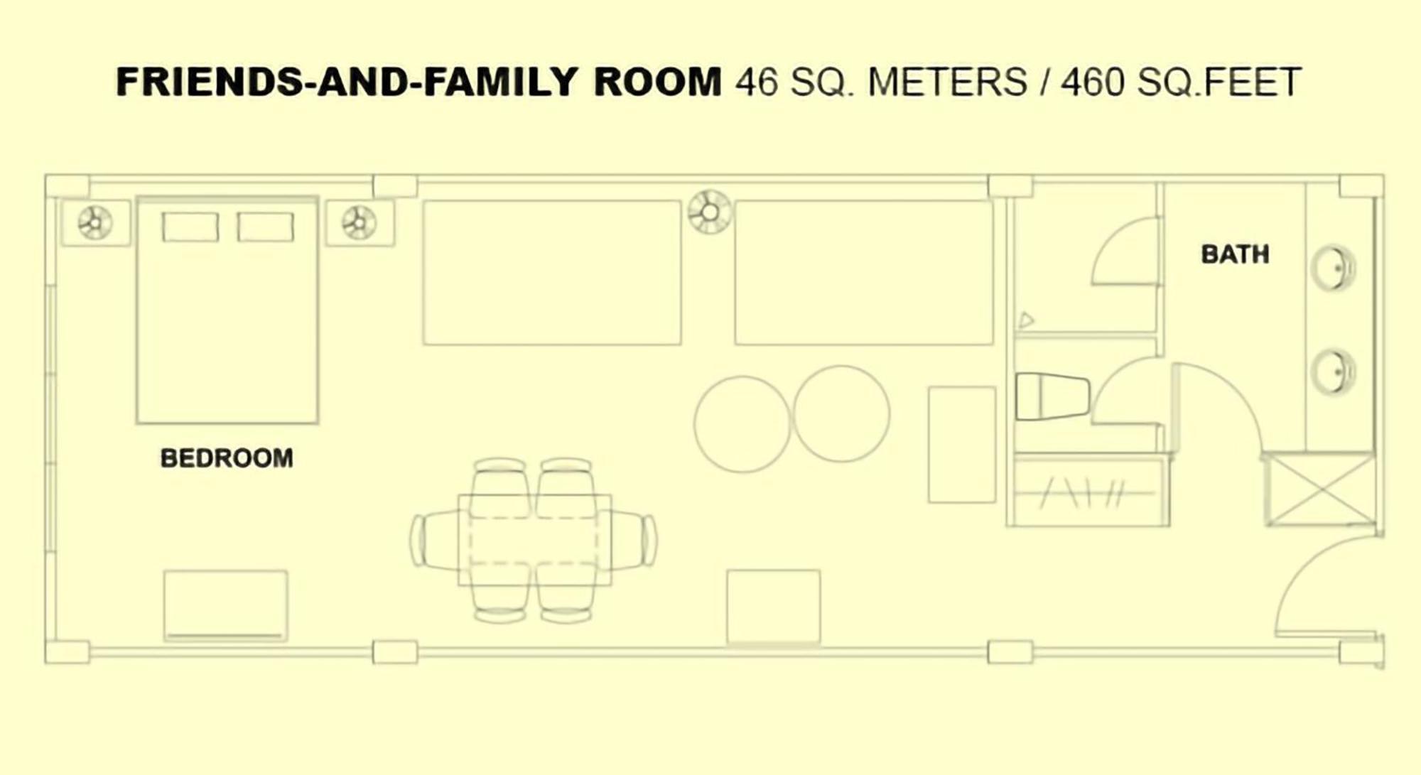 Upper-Level Friends--Family Room Max
