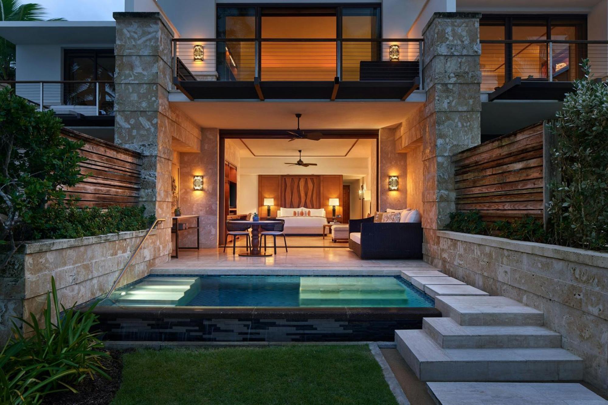 East Beach King Room Plunge Pool – First Floor