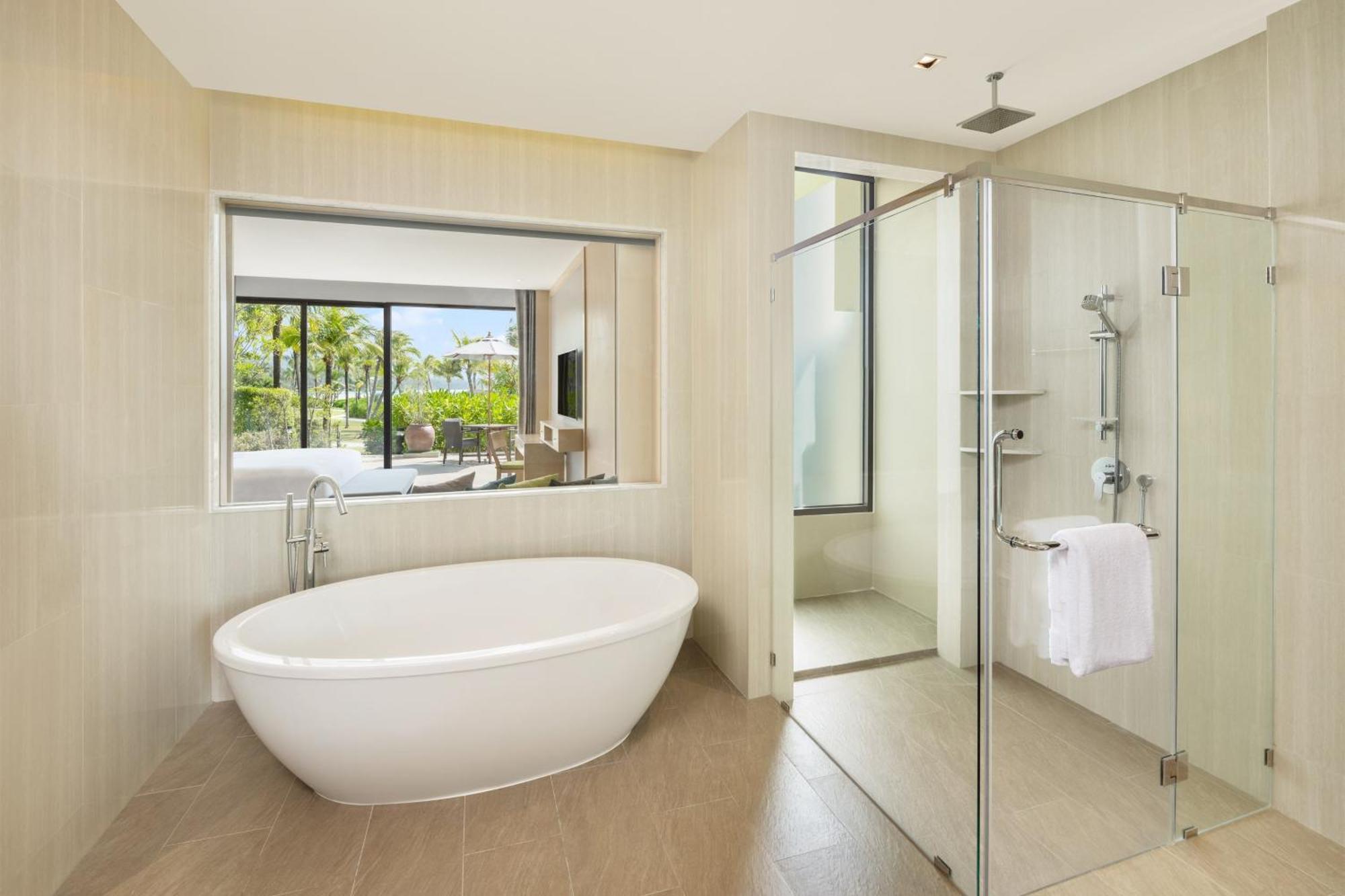 Two-Bedroom Villa with One King and Two Single Beds