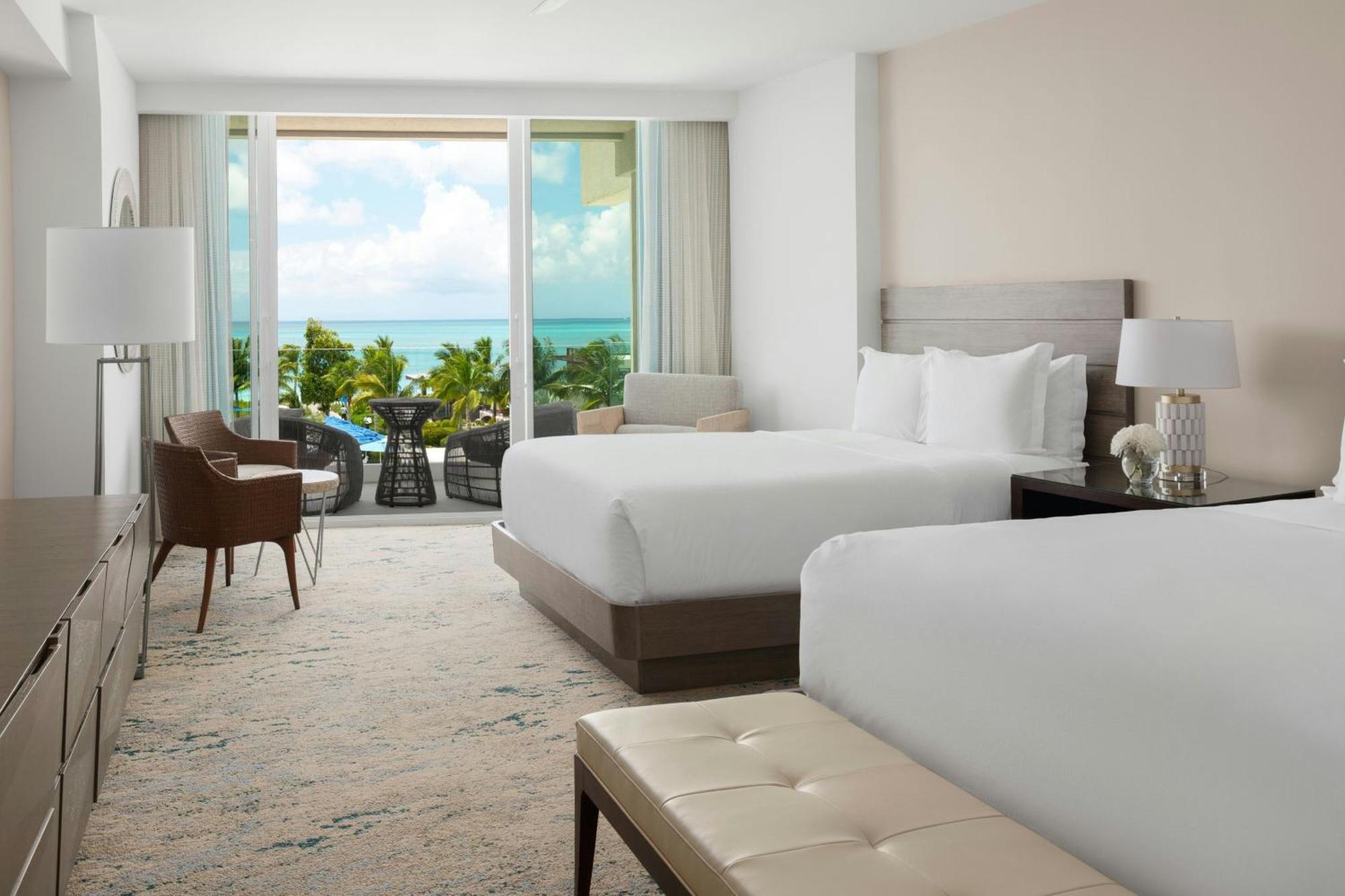Deluxe Guest Room 2 Queen Partial Ocean view Balcony