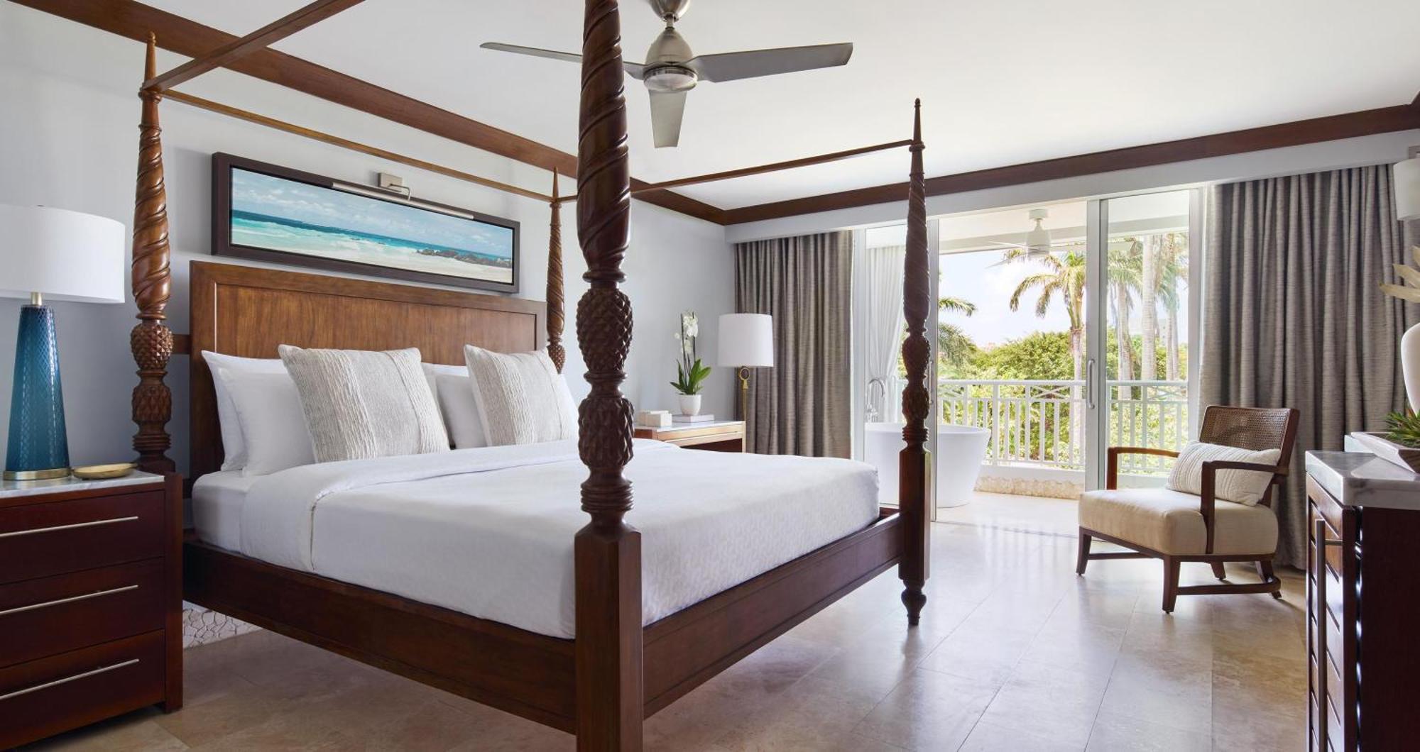 Crystal Lagoon Luxury Honeymoon Room Balcony Tranquility Soaking Tub