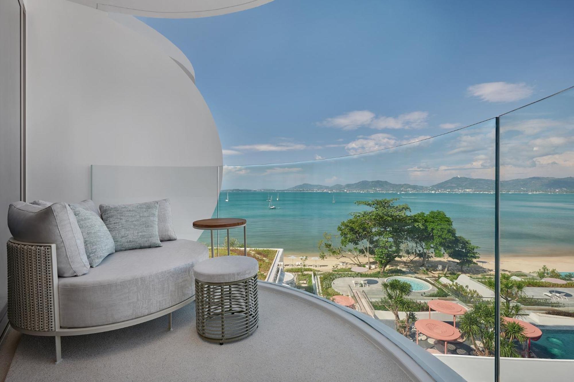 Twin Room with Balcony and Ocean View