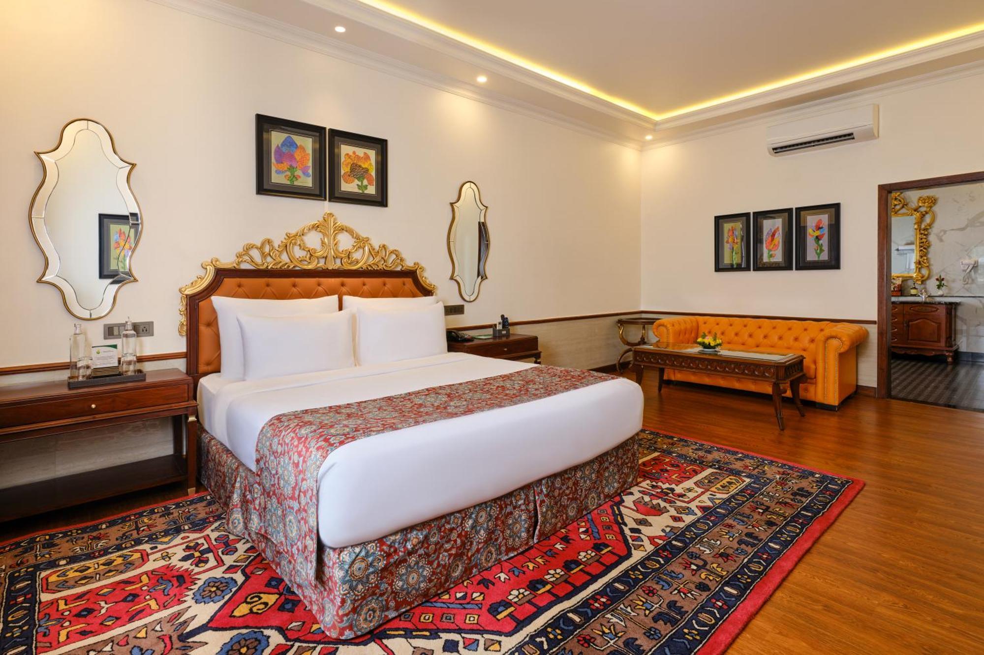 Deluxe Suite on Foods & Soft Beverages* | Discounts on Laundry Services* | INR 500 spa credit during your on selective Massage services TnC Apply* | Minibar 2 cans of soft Beverages Once on Arrival