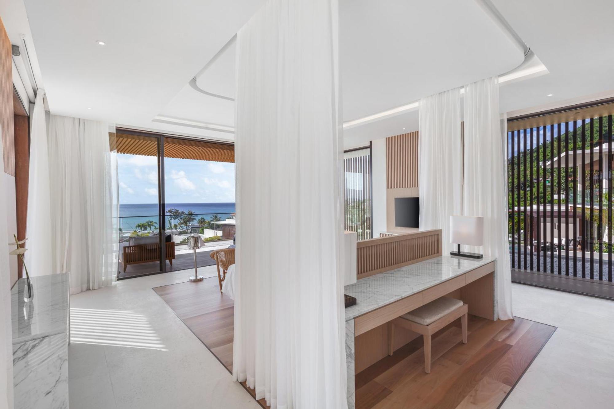 Poolvilla mit 3 Schlafzimmern und Meerblick