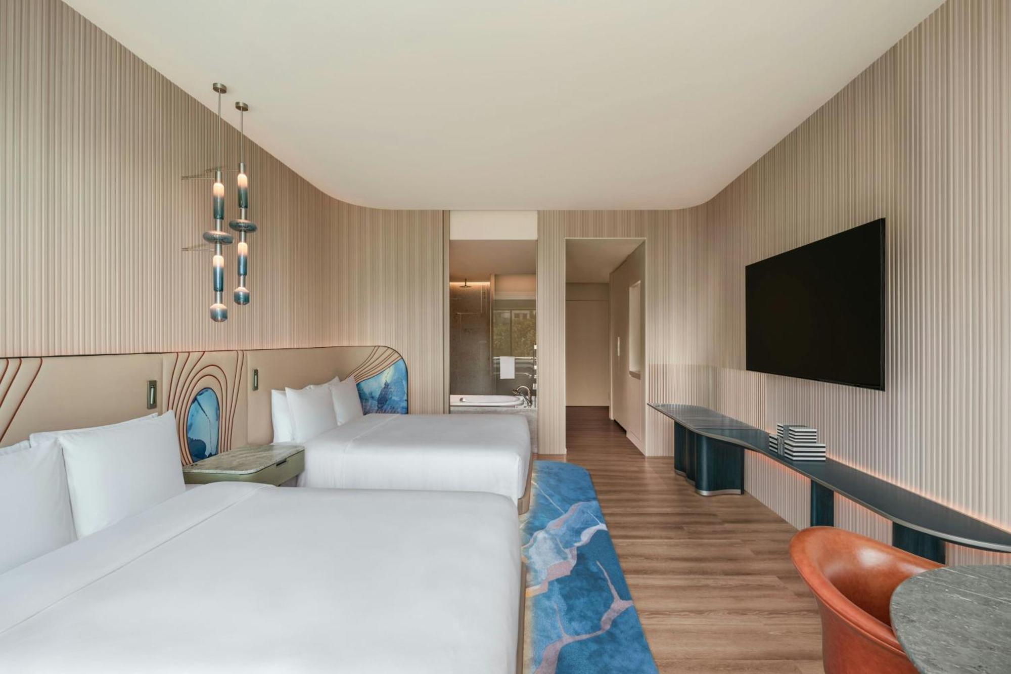Deluxe Room 2 Queen Beds Island View