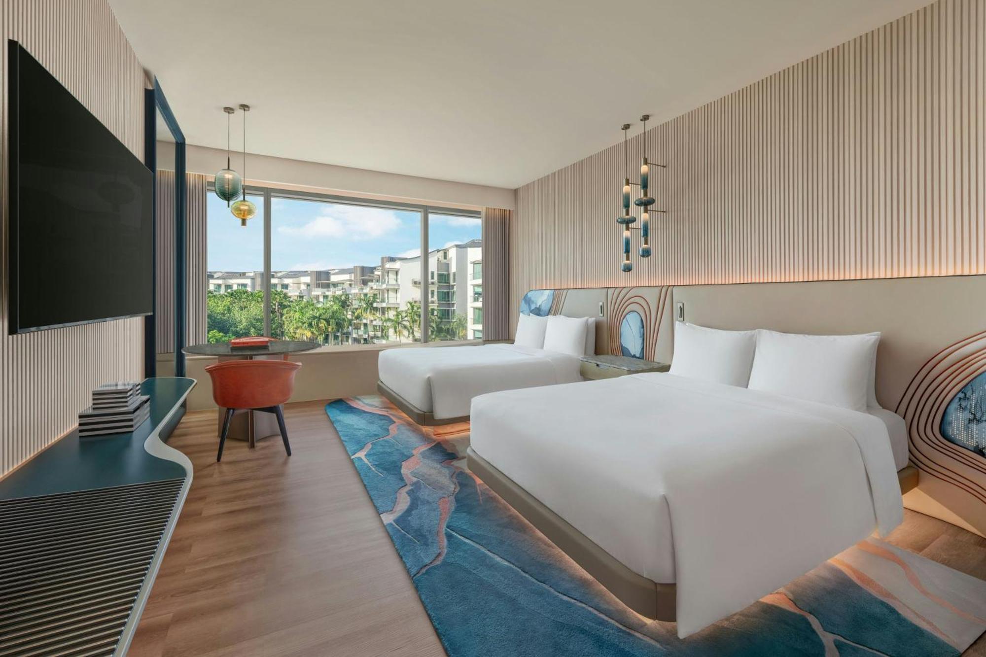 Deluxe Room 2 Queen Beds Island View