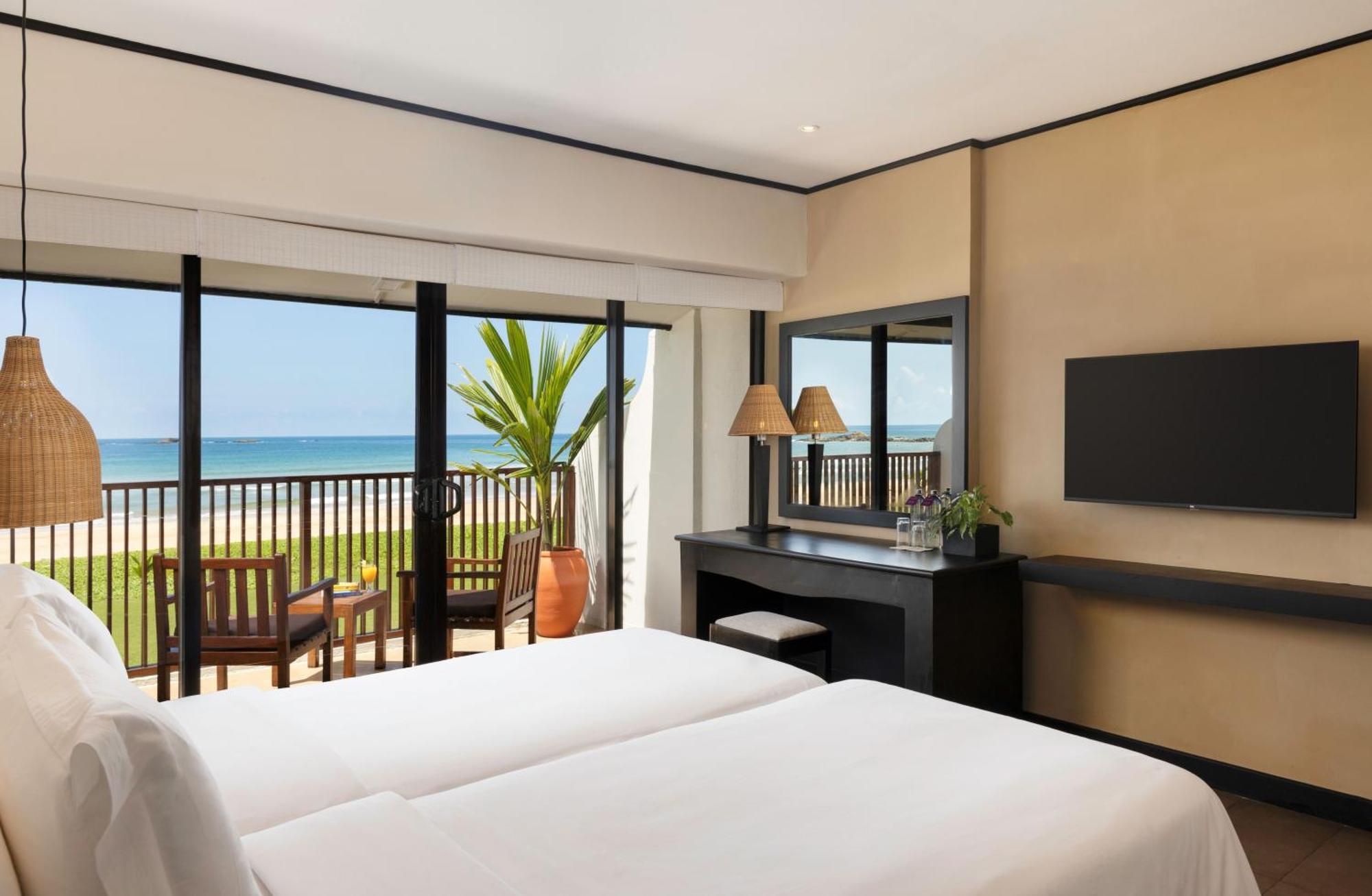 Deluxe Sea View room Balcony Room upgrade & Early check or Late check out on availability on Food or Beverages & Balinese Spa