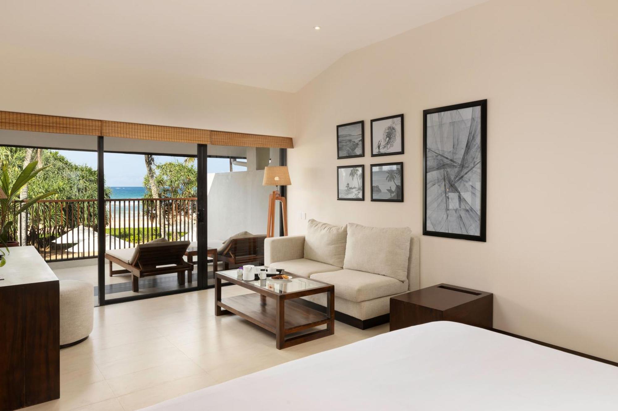 Luxury Sea View room Balcony Room upgrade & Early check or Late check out on availability on Food or Beverages & Balinese Spa