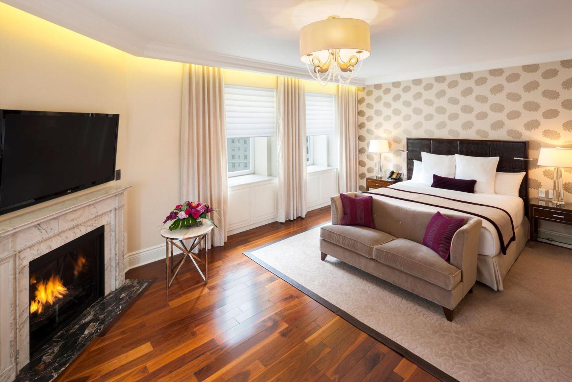 Junior Suite Fireplace