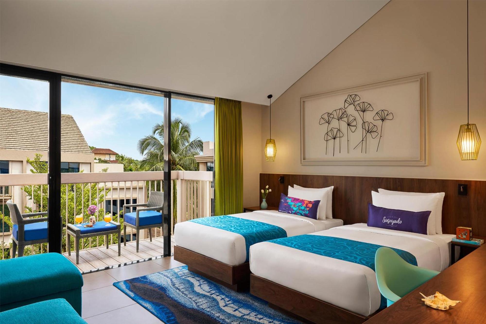 Twin Room Balcony on F&B Spa