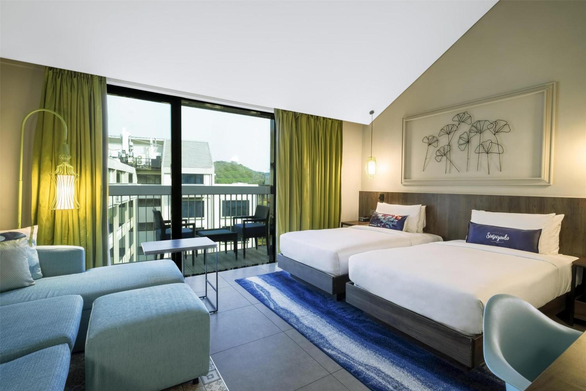 Twin Room Balcony on F&B Spa