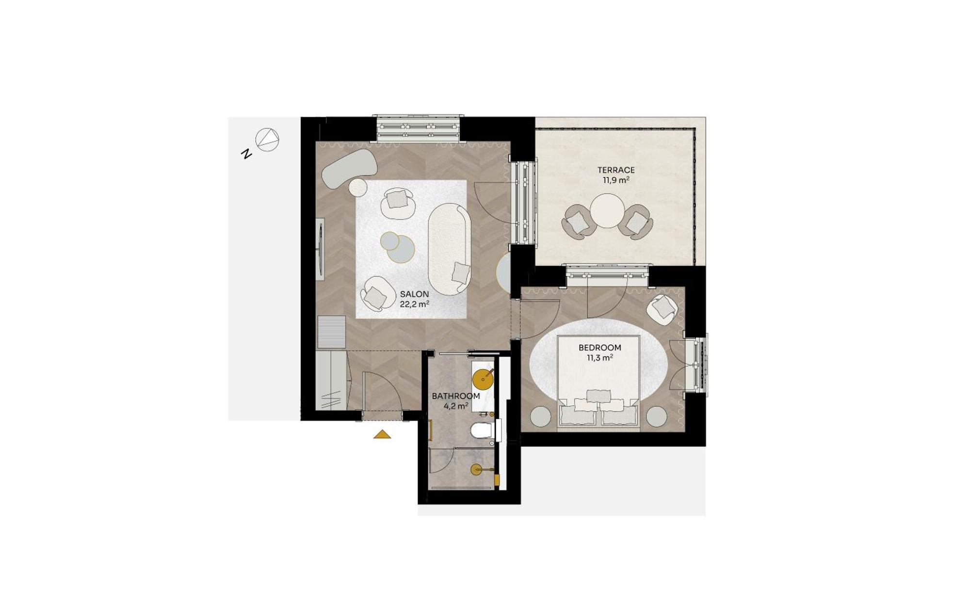 Suite with Lake View