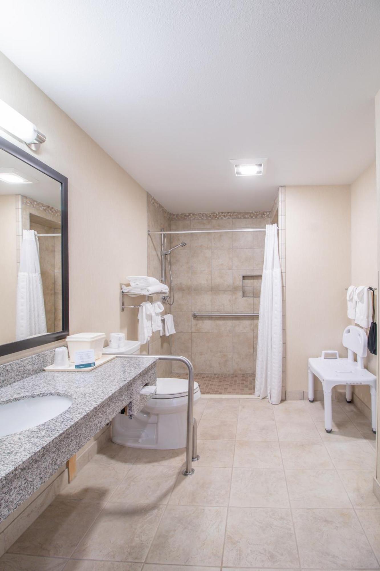 Quadruple Room One Queen One Double Beds Accessible or Non-Smoking