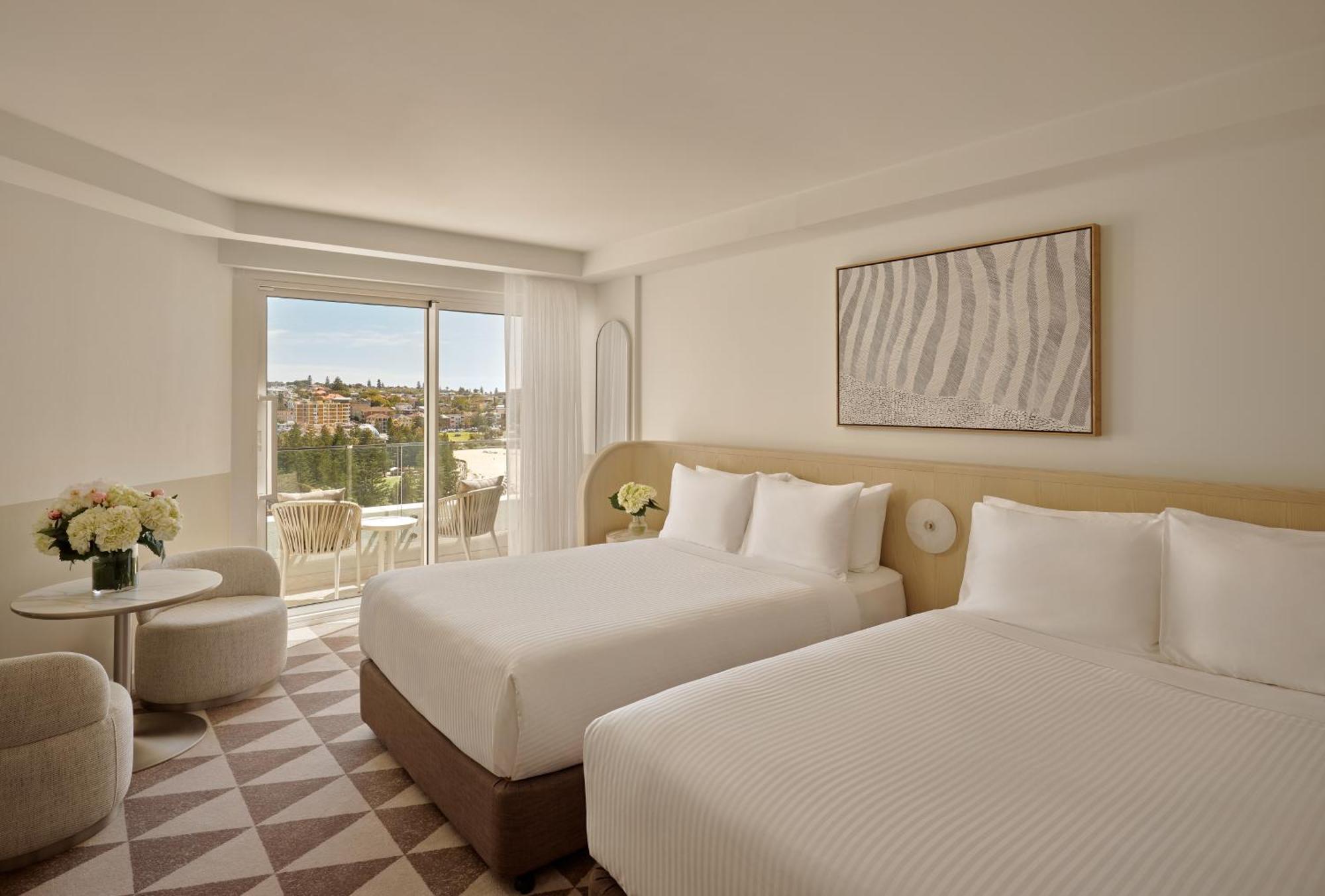 2 Double beds Premium Ocean view