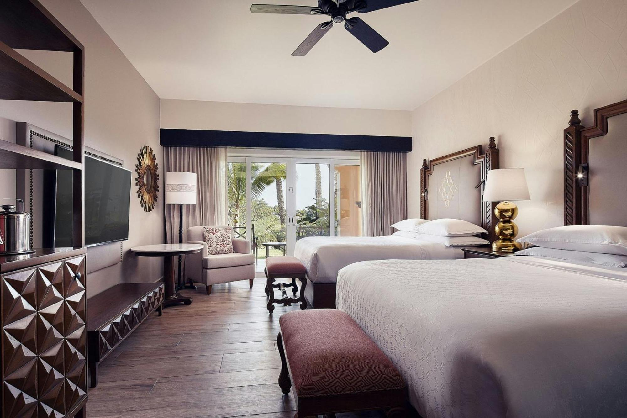 Hacienda Queen Room Two Queen Beds Garden View Balcony