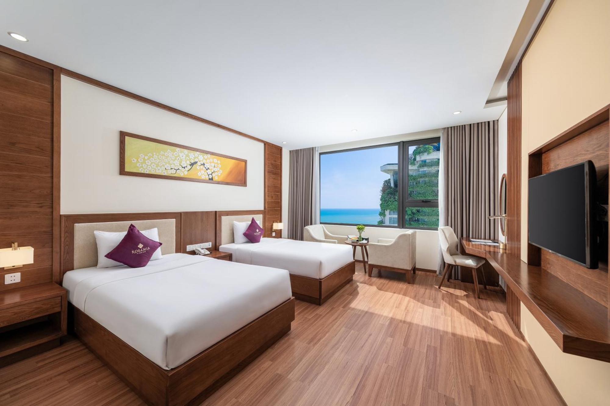 Deluxe Twin Room Partial Sea View Afternoon Tea Per