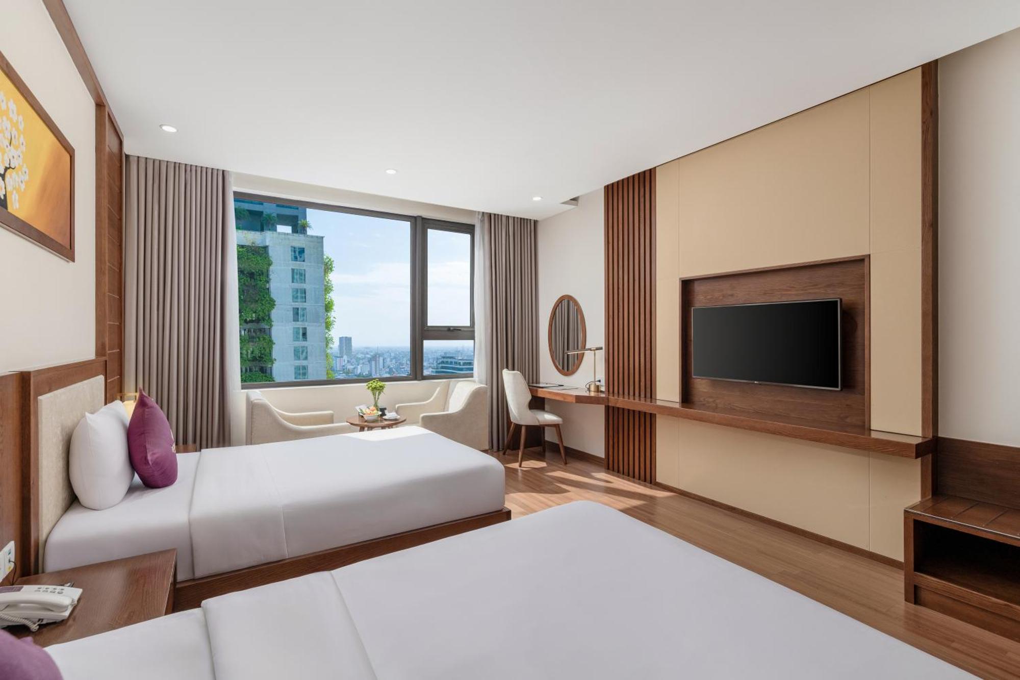 Deluxe Twin Room Partial Sea View Afternoon Tea Per