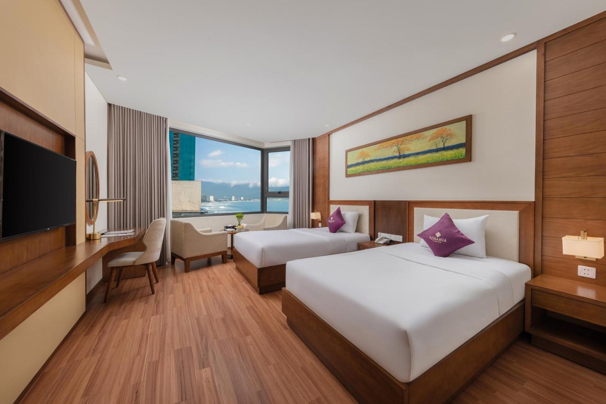 Grand Twin Room Partial Ocean View Afternoon Tea Per